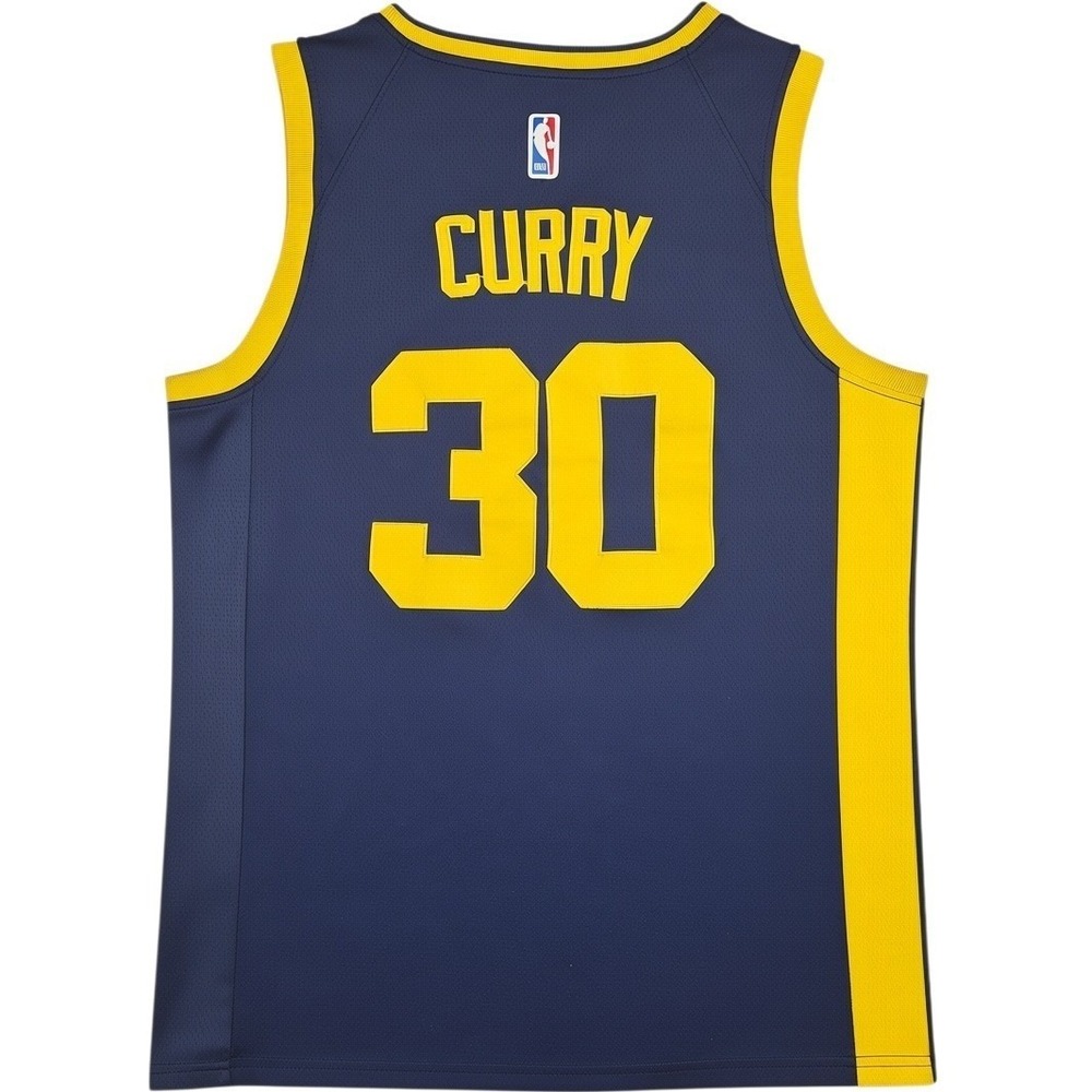 Basketball Jersey Mens 52 Blue Excellent Stephen Curry 30 Warriors